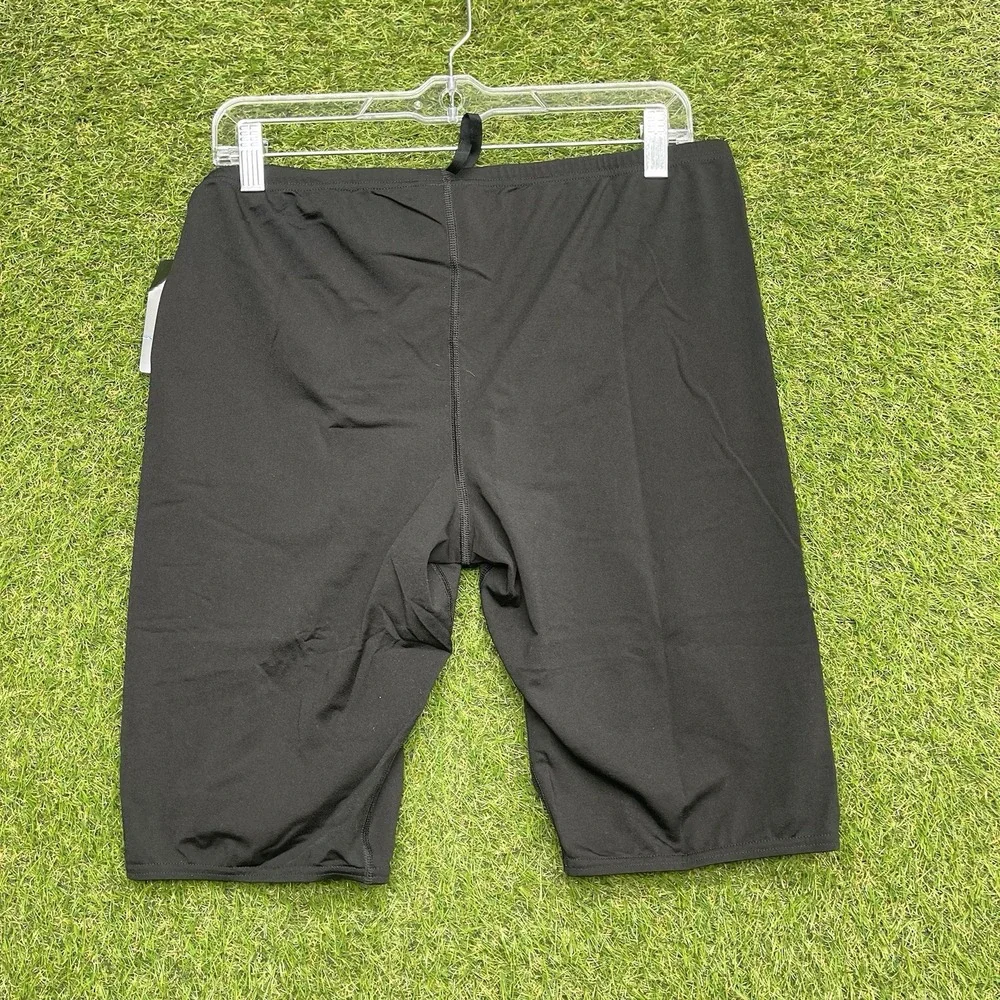 Speedo Endurance+ Jammer Swim Shorts Mens 38 Black Swimsuit 8-134470001 NWT